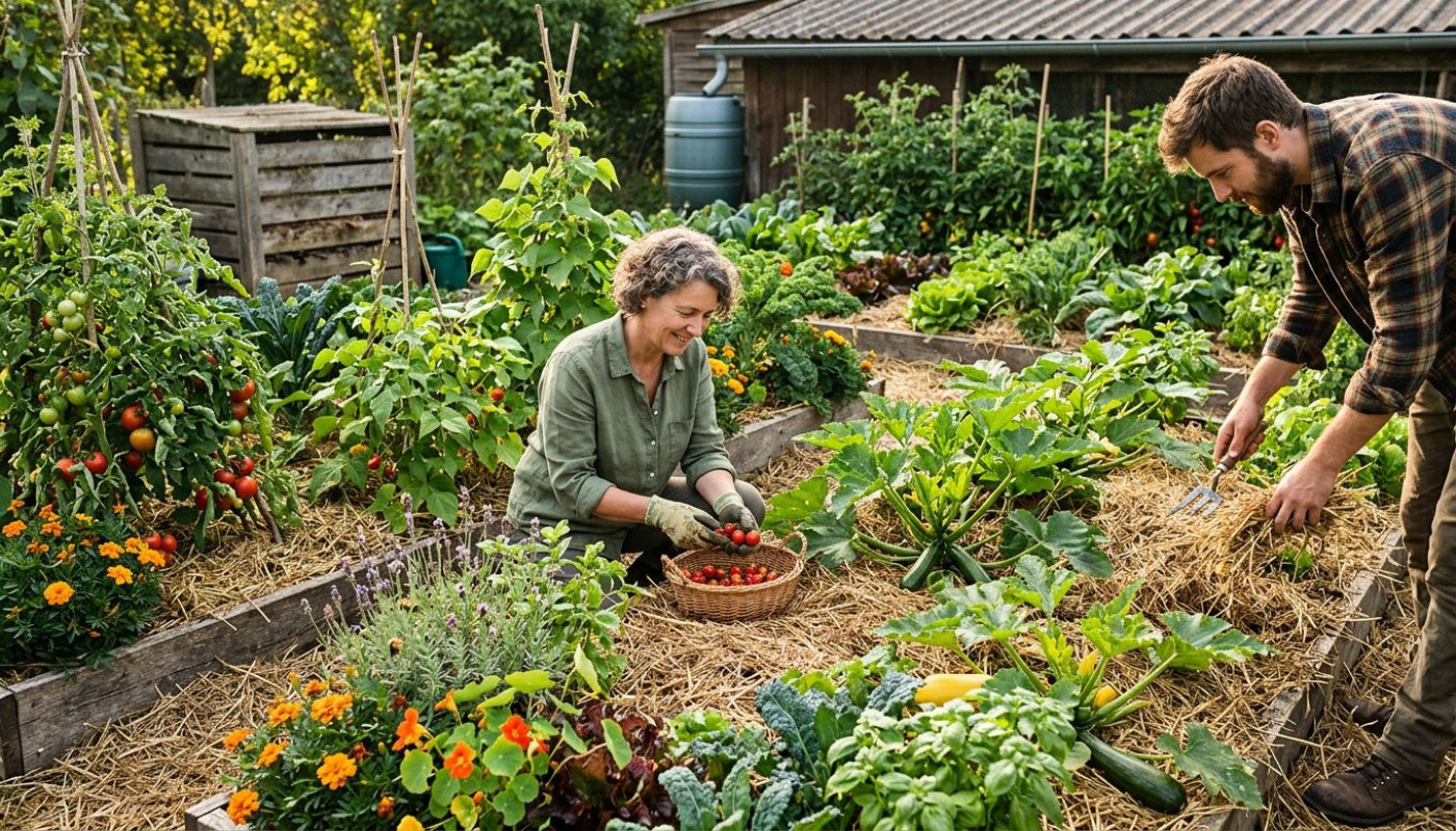 Les secrets pour réussir un potager en permaculture